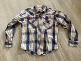 Wrangler Button Down, L(10-12)