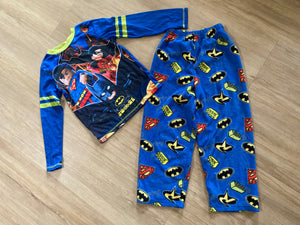 Lego DC Comics Super Heroes Pajamas Set, 6/7