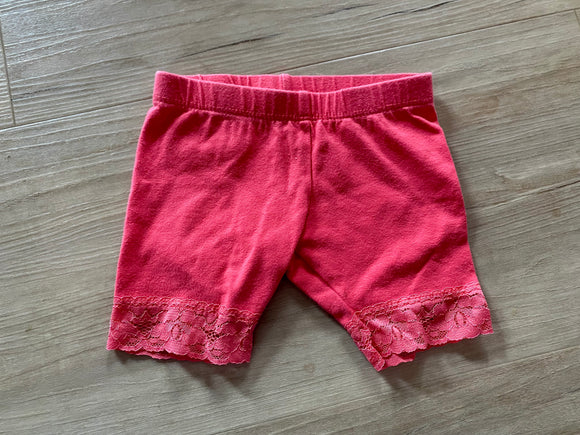 Children's Place Lace Trim Bike Shorts, 6-9M