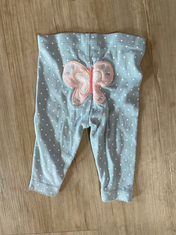 Carter's Butterfly Leggings, 3M