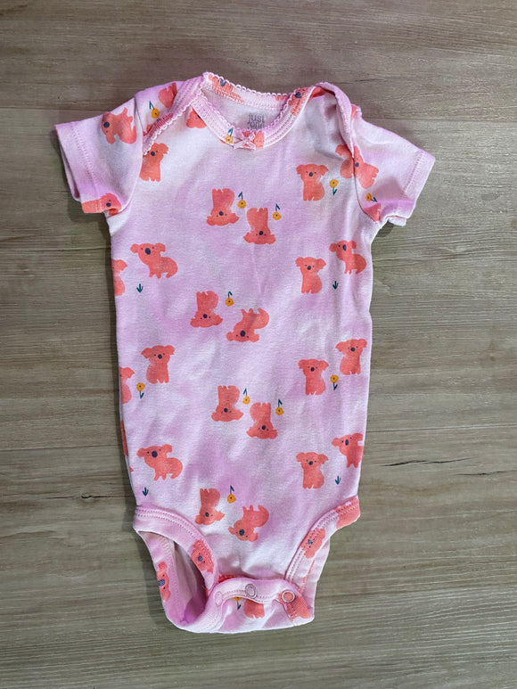 Carter's Pink Koala Onesie, 6M