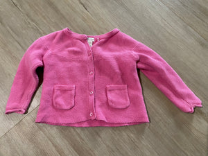 Angel Dear Pink Knitted Cardigan, 6/12M