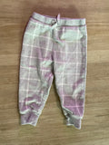 Grey Plaid Sweatpants, 6-12M