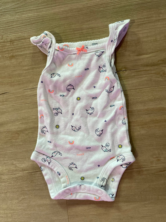 Carter's Narwhale Tank Onesie, NB