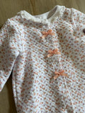 Laura Ashley Quilted Floral Sleeper, 6-9M