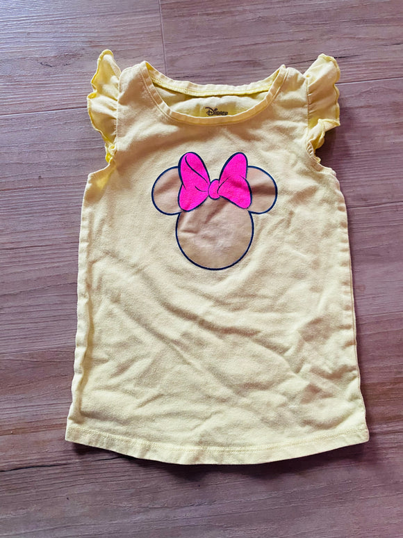 Disney Yellow Minnie Tank, 2T