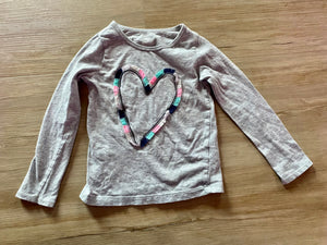 Carter's Heart Long Sleeve T-Shirt, 4T