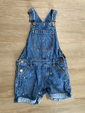 Gap Denim Star Overalls, S (6-7)