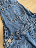 Gap Denim Star Overalls, S (6-7)