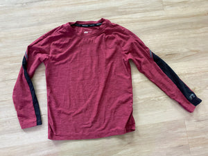 Russell Maroon Long Sleeve, S(6-7)