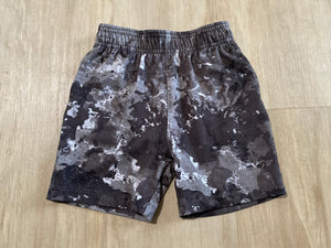 Bass Pro Shop Grey Camo Athletic Shorts, 4T