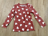 Old Navy Heart Print Thermal T-Shirt, 4T