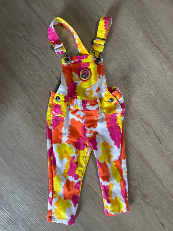 Trukfit Tie Dye Overalls, 12M