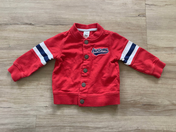 Carter's 'Awesome' Button Down Jacket, 9M