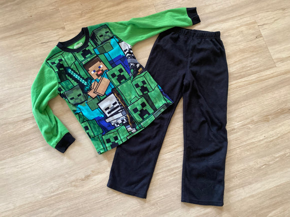 Minecraft Fleece Pajamas, 8