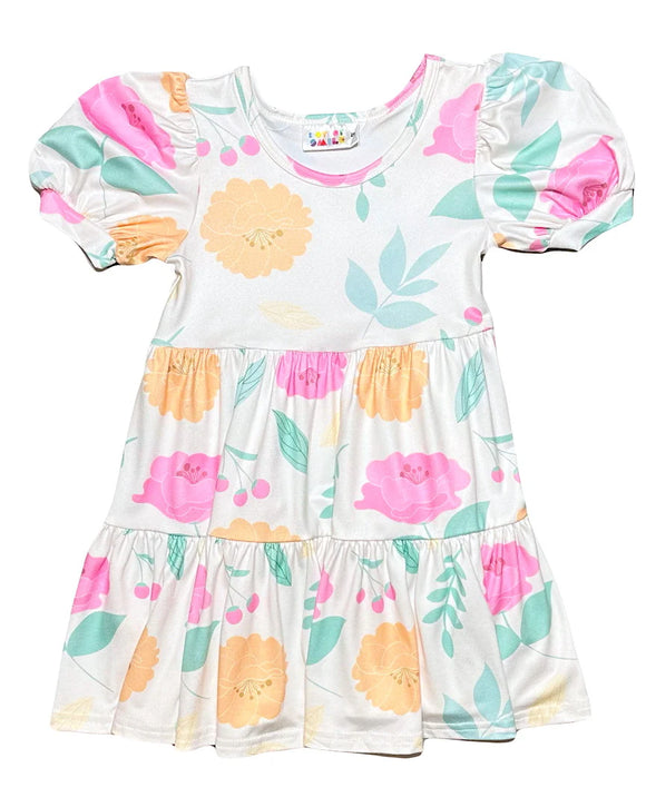 DotDot Smile Garden Tier Dress, 2T