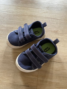 Jumping Beans Navy Velcro Shoes, 5 Toddler