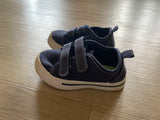 Jumping Beans Navy Velcro Shoes, 5 Toddler