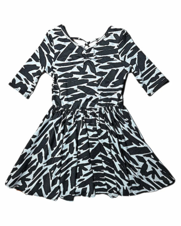 DotDot Smile Zebra Ballerina Dress, 7