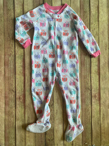 Owl Fleece Sleeper, 3T