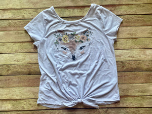 Woodland Fox Tee, L Plus (14 1/2 - 16 1/2)