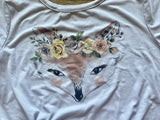 Woodland Fox Tee, L Plus (14 1/2 - 16 1/2)