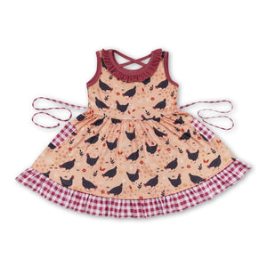 boutique Chicken Pocket Dress, S(2T)