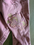 365 Kids Pink Unicorn Skinny Jeans, 6