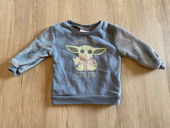 Star Wars 'Come to the Cute Side' Pullover, 12M