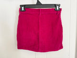 Old Navy Dark Pink Corduroy Skirt, M(8)