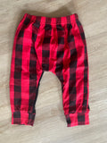 New Buffalo Plaid Pants, 6-12M