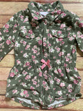 Green, Floral Lightweight Jacket, 5