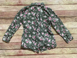 Green, Floral Lightweight Jacket, 5