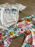 Boutique CocoMelon FRIENDS Bell Bottom Set, M (3T)