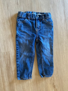 B'Gosh Straight Blue Jeans, 12-18M