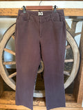 St John's Bay, Stretch Pants, Brown, Pockets in front, size 12