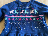 Jumping Beans Winter Unicorn Fleece Pullover, 24M