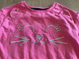 365 Kids Pink Cat Long Sleeve, 7