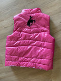 Cruel Girl Hot Pink Puffer Vest, M (8)