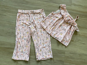 Pink Floral Art Class Set, 5T