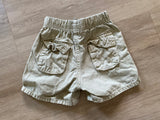 OshKosh Khaki Shorts, 3/6M