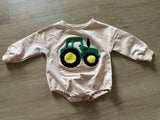 NWOT Boutique Tractor Onesie, 3-6M