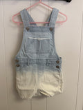 NWOT Art Class Blue/White Denim Overalls, 2T