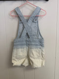 NWOT Art Class Blue/White Denim Overalls, 12M