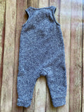 Knitted Polar Bear Overall Type Bodysuit, 6M