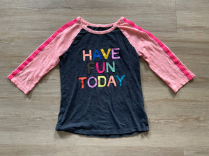 Cat & Jack 'Have Fun Today' Tee, M(7/8)