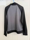 Nike Black/Grey/Neon Green Zip Up Sweatshirt, L (7)