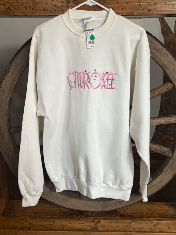 Cherokee, Pullover Sweatshirt, White, NWT