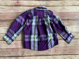 Purple Healthtex Button Down, 18M