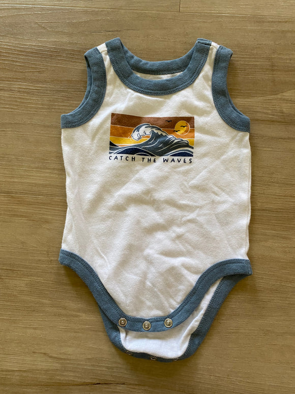 Garanimals 'Catch the Waves' Tank Onesie, 0-3M